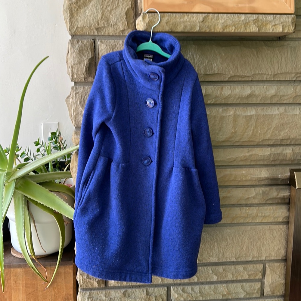 Patagonia purple dress coat size small